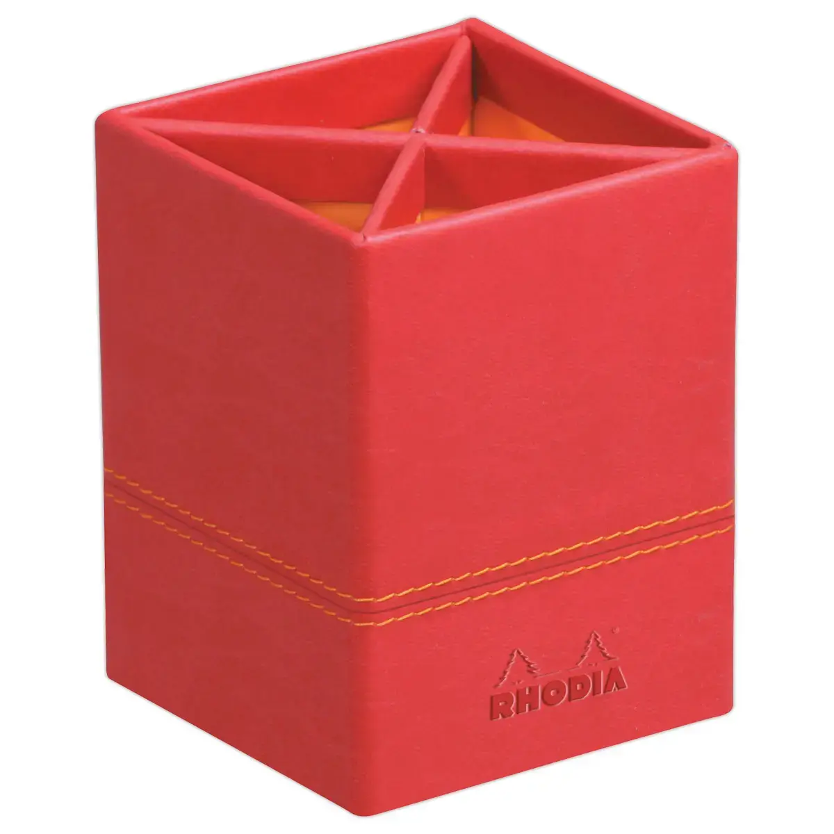 Pennenhouder Rhodia Italiaans kunstleer - Rood