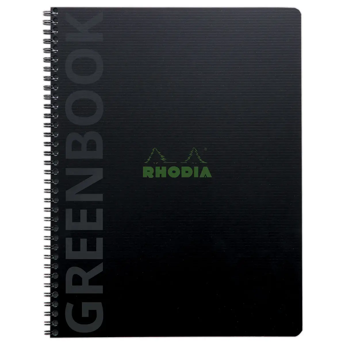 Rhodia notitieboek van gerecycled polypropyleen 160 pagina's A4+ Gelijnd. Zwart