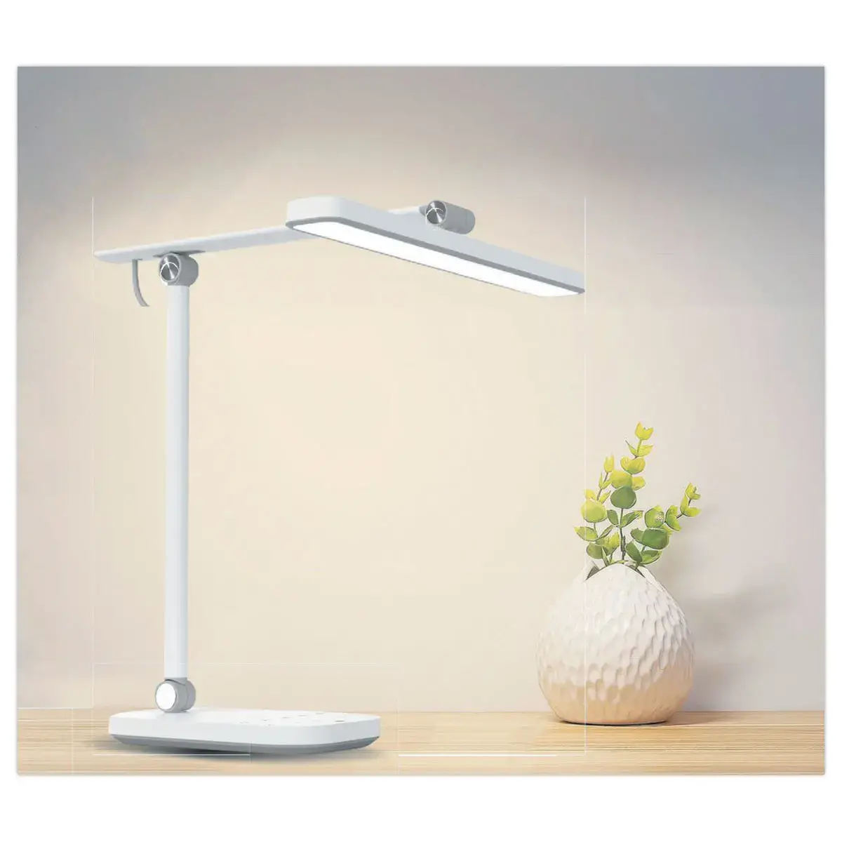 Bureaulamp LED Pureline - Wit