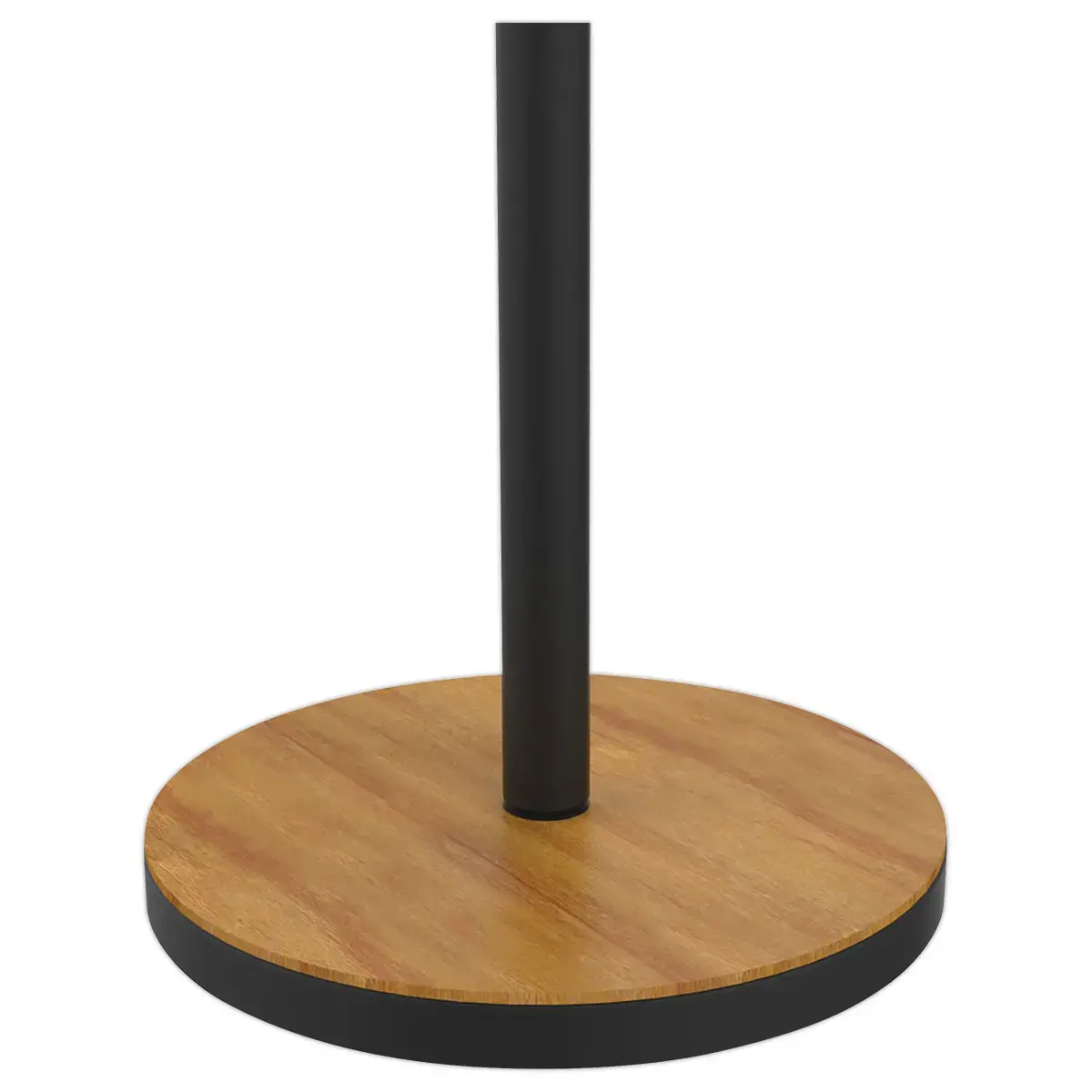 LED staanlamp Baly Bamboo - Zwart - UNILUX
