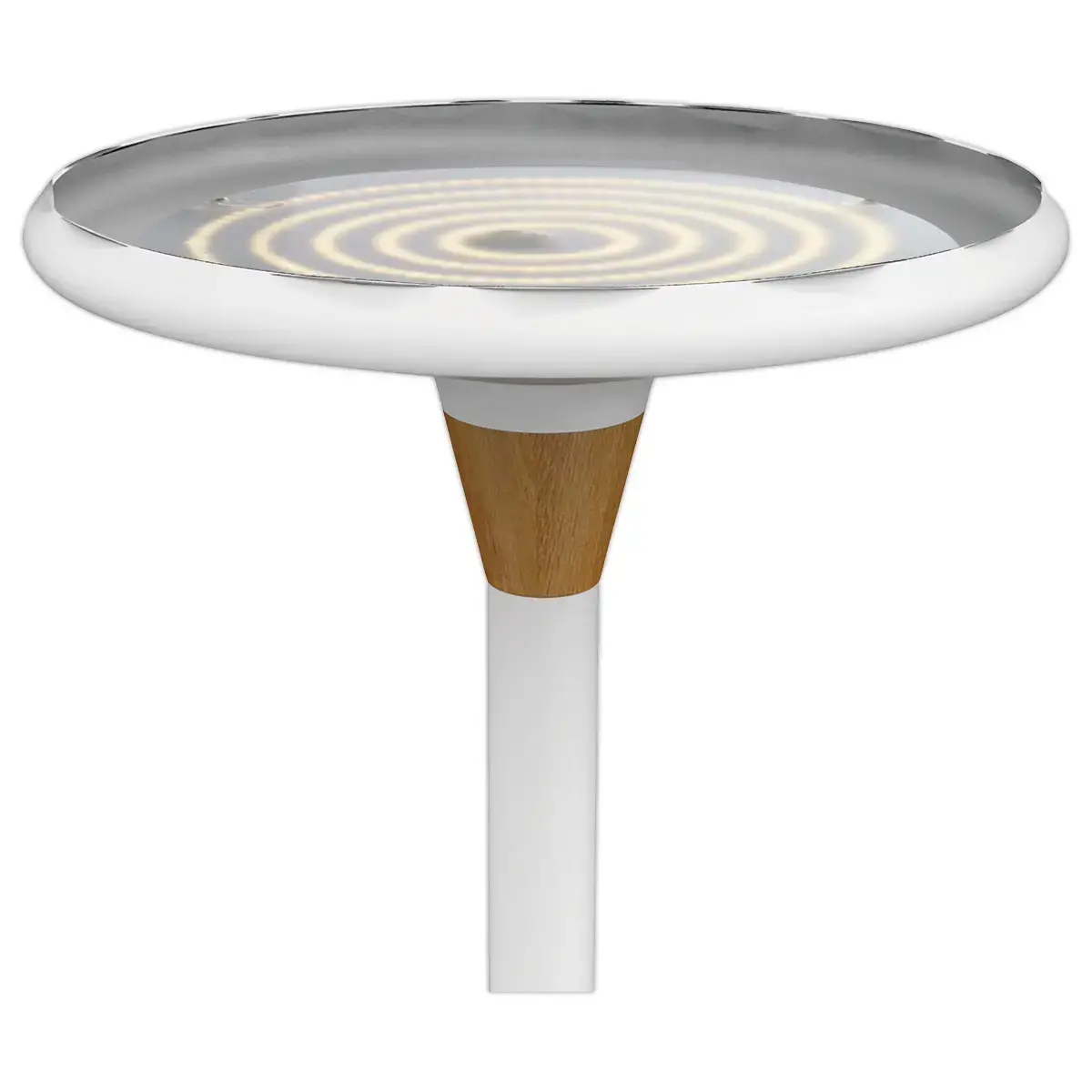 Staanlamp Baly Bamboo - LED - Wit - UNILUX 