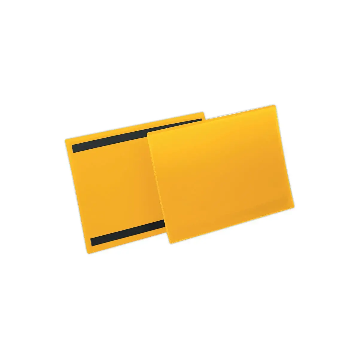 50  Magnetische logistieke mappen A4 liggend geel DURABLE 