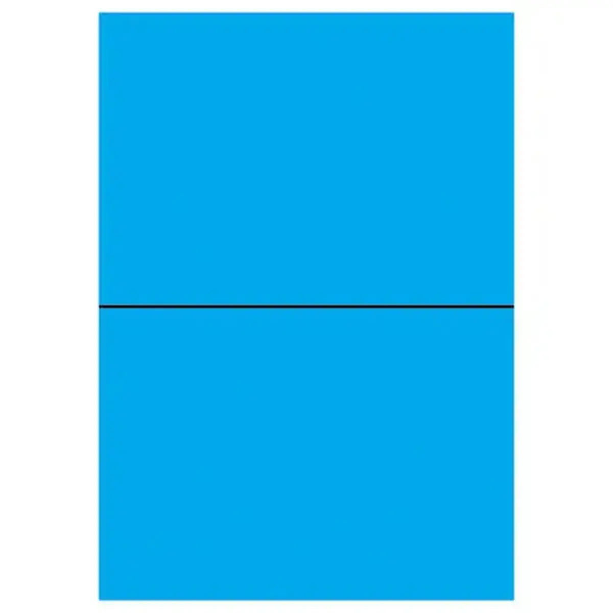 100 Etikettenbladen L210xH148,5 mm 200 etiketten/doos, felblauw