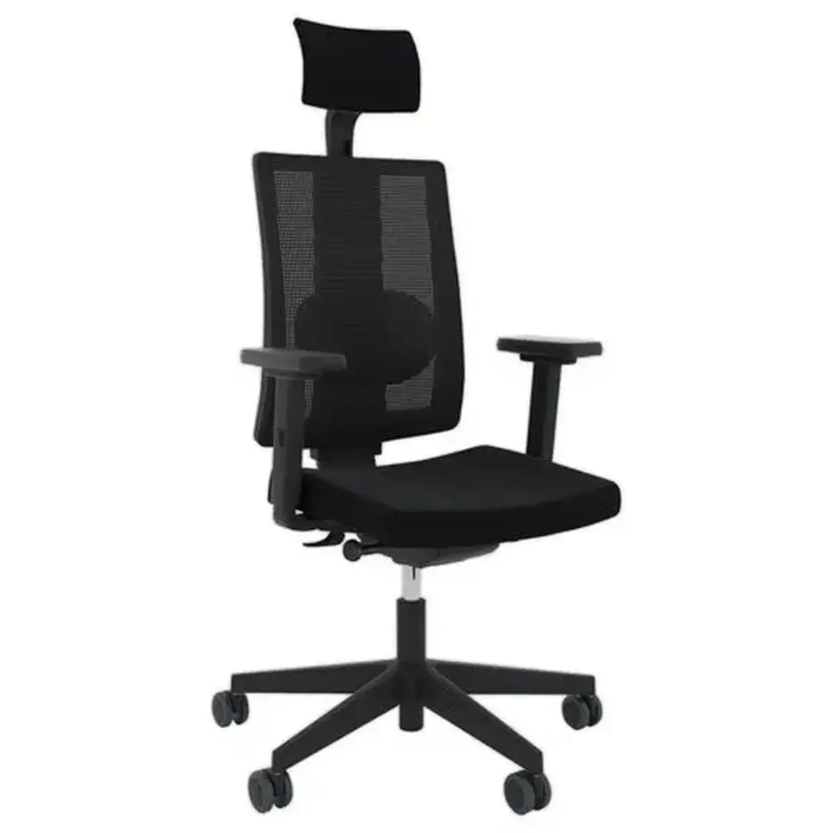 Stoel NAVIGO ERGO - Synchroon - 2D hoofd- + armsteunen - Gemonteerd