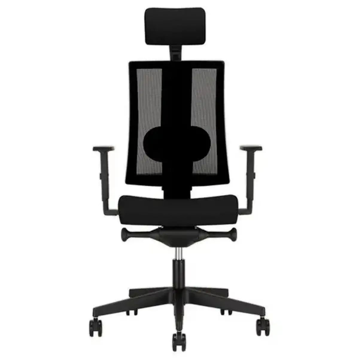 Stoel NAVIGO ERGO - Synchroon - 2D hoofd- + 4D armsteunen - Gemonteerd