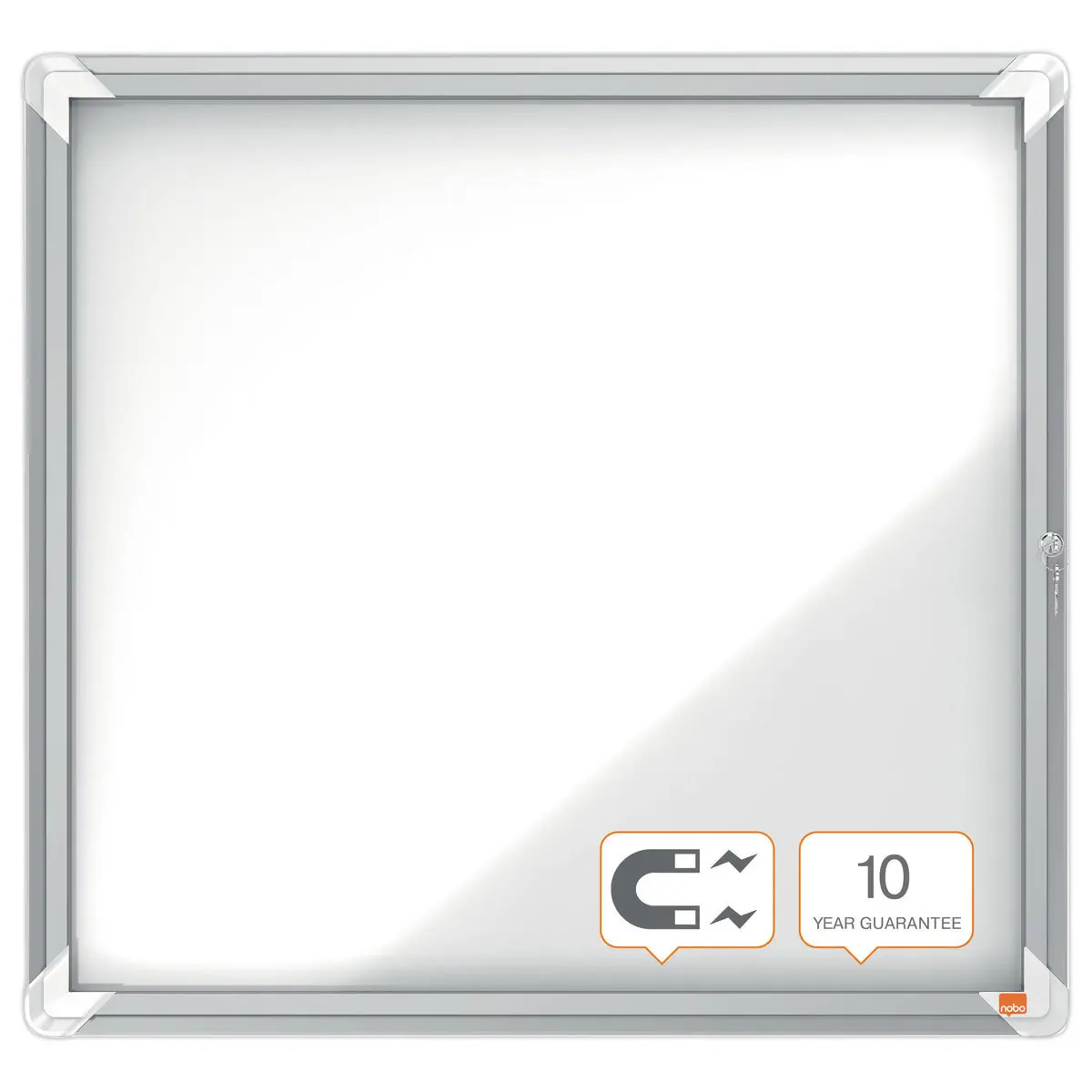 Premium PLus magnetische vitrinekast voor binnen 6A4 NOBO