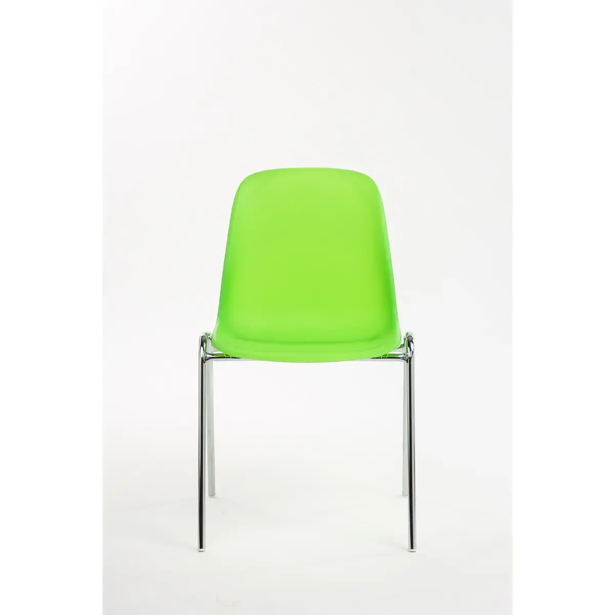 Transparante groene Charlotte stoel