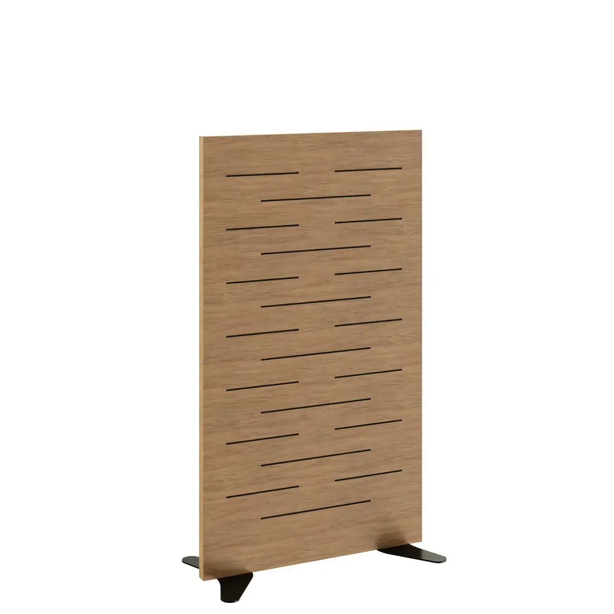 2 Geïnstalleerde houten wandpanelen van Paperflow