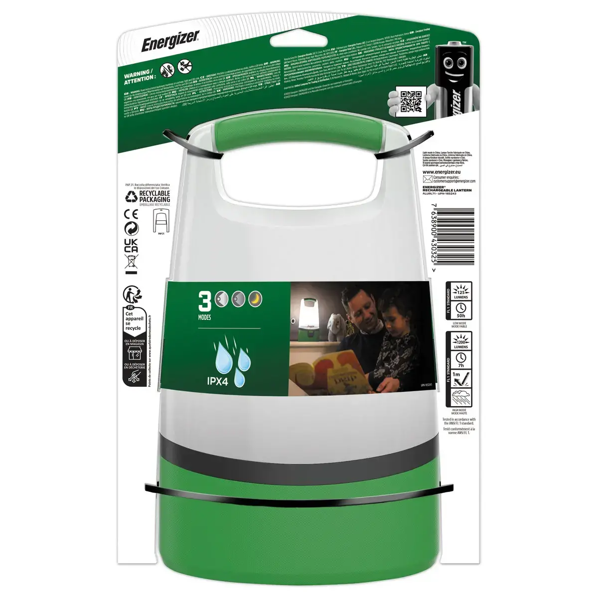 Oplaadbare USB-lantaarn Energizer 