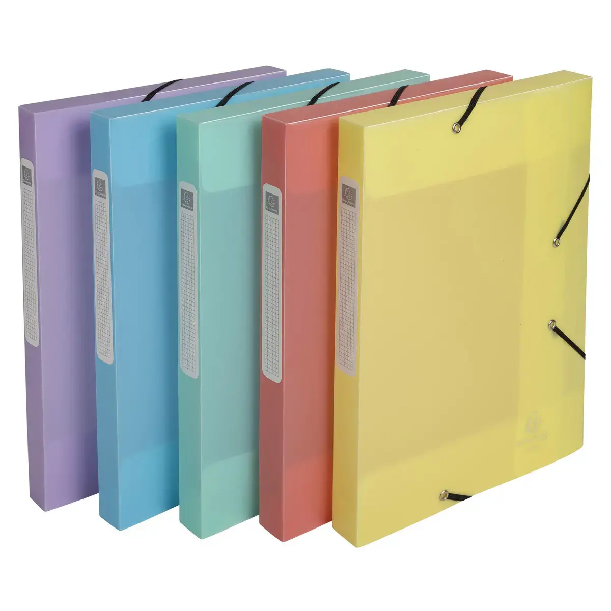 A4 ordner - D 25mm PP Chromaline Pastel - Assortiment kleuren