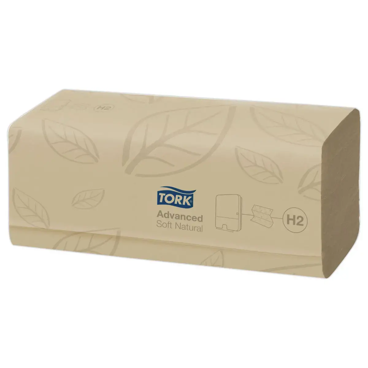 21 Handdoekjes naturel TORK advanced H2