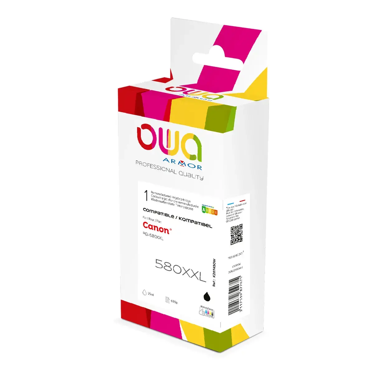 Lasercartridge equiv. ARMOR HP 412X Geel