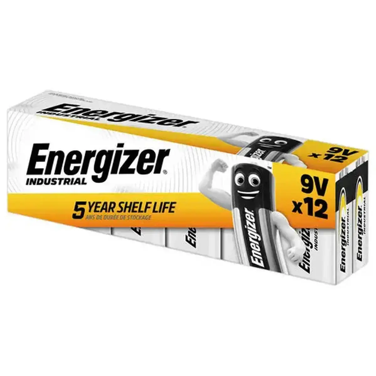 PK12 INDUSTRIËLE ALKALINE BATTERIJ 9V