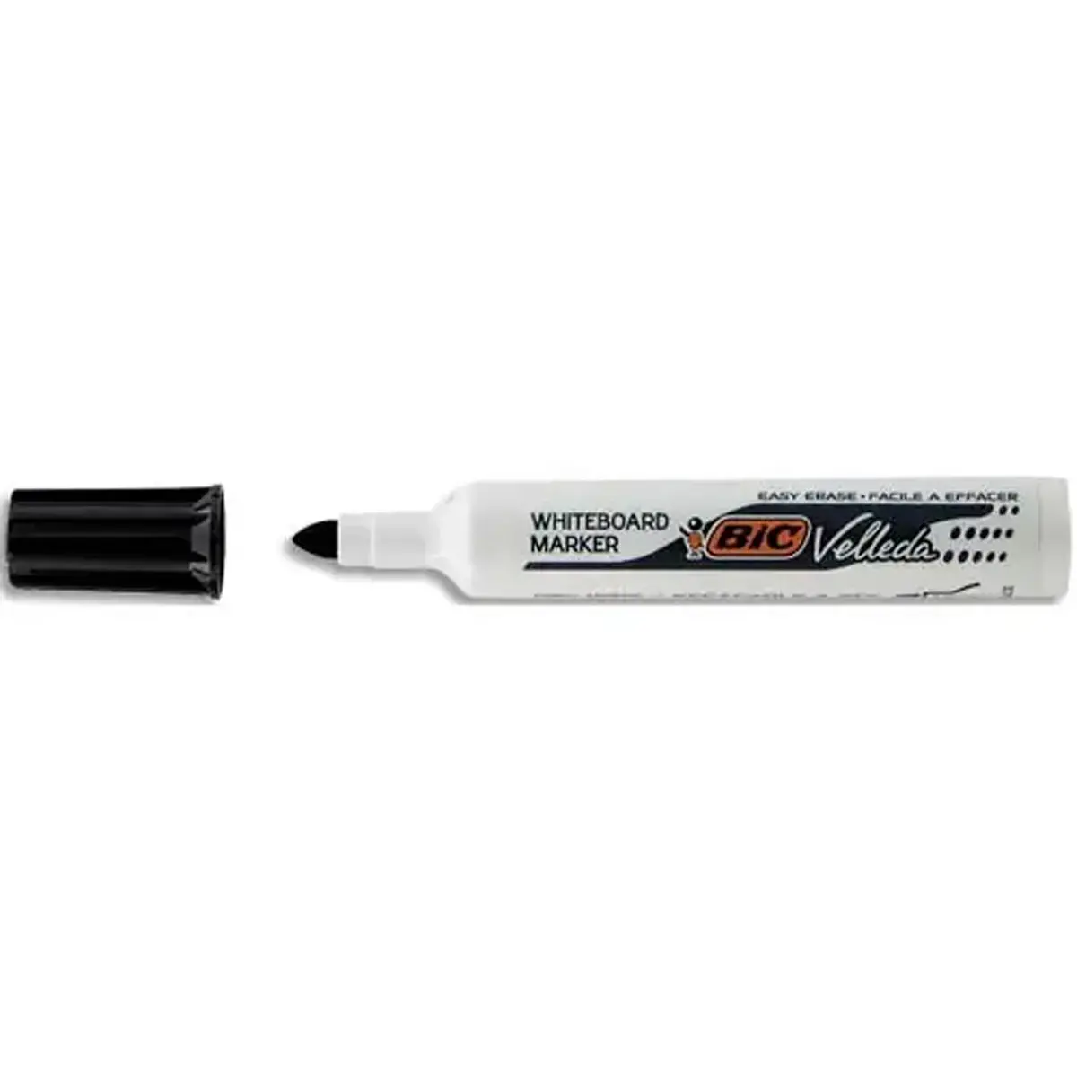 BIC Velleda 1711 Viltstiften voor Whiteboard, Droog Uitwisbaar, Fijne Kegelvormige Punt - Groen, Doos van 24