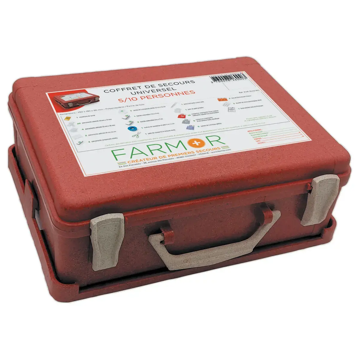 Eerste hulp kit "Universeel" 5/10 personen - Farmor
