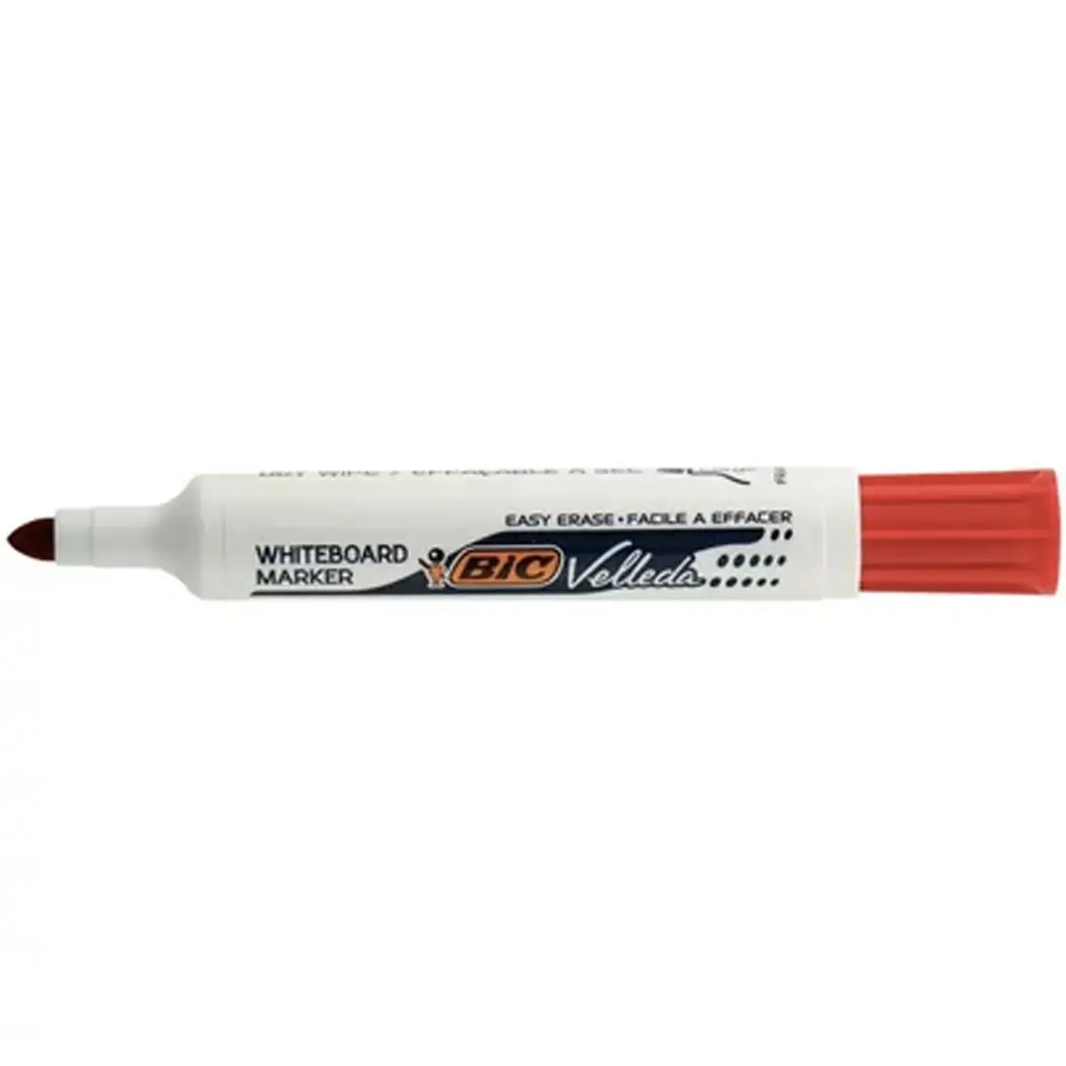 BIC Velleda 1721 Viltstiften voor Whiteboard, Droog Uitwisbaar, Fijne Kegelvormige Punt - Groen, Doos van 24