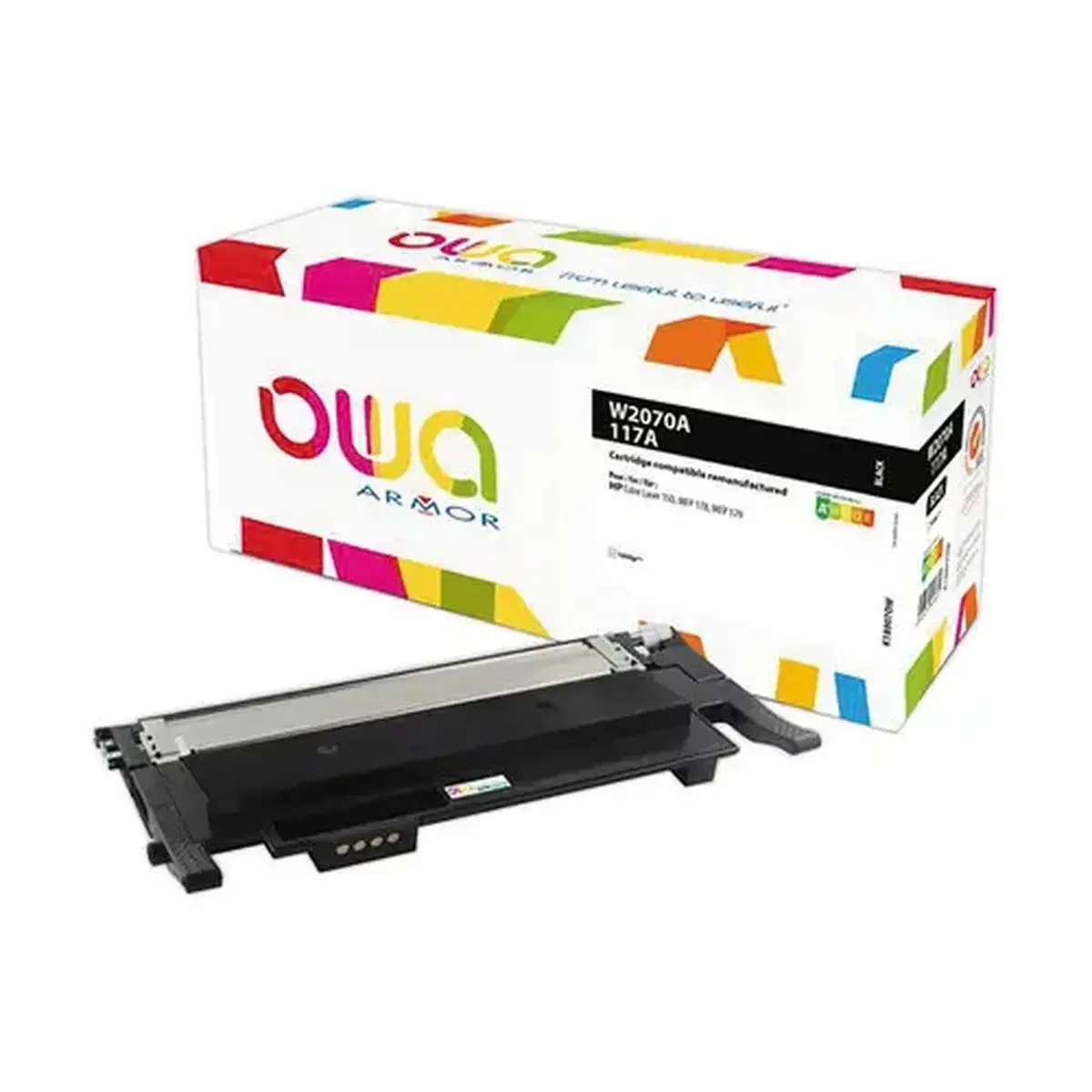 Toner eq. HP W2070A - Maxi capaciteit - Zwart - OWA
