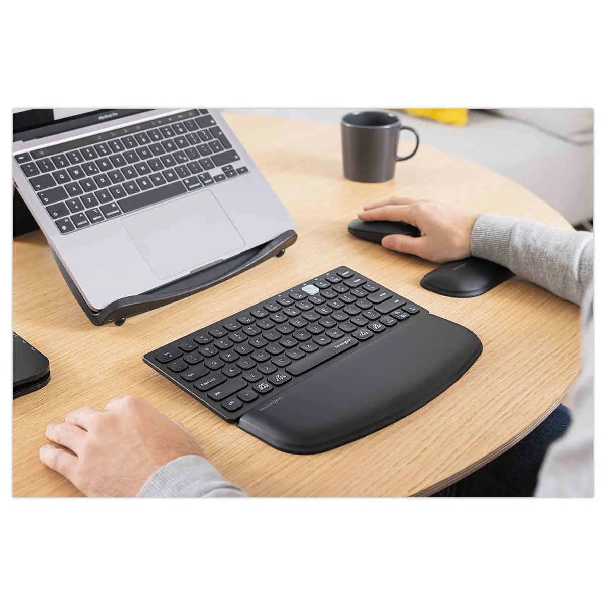 Ergonomische possteun voor muis