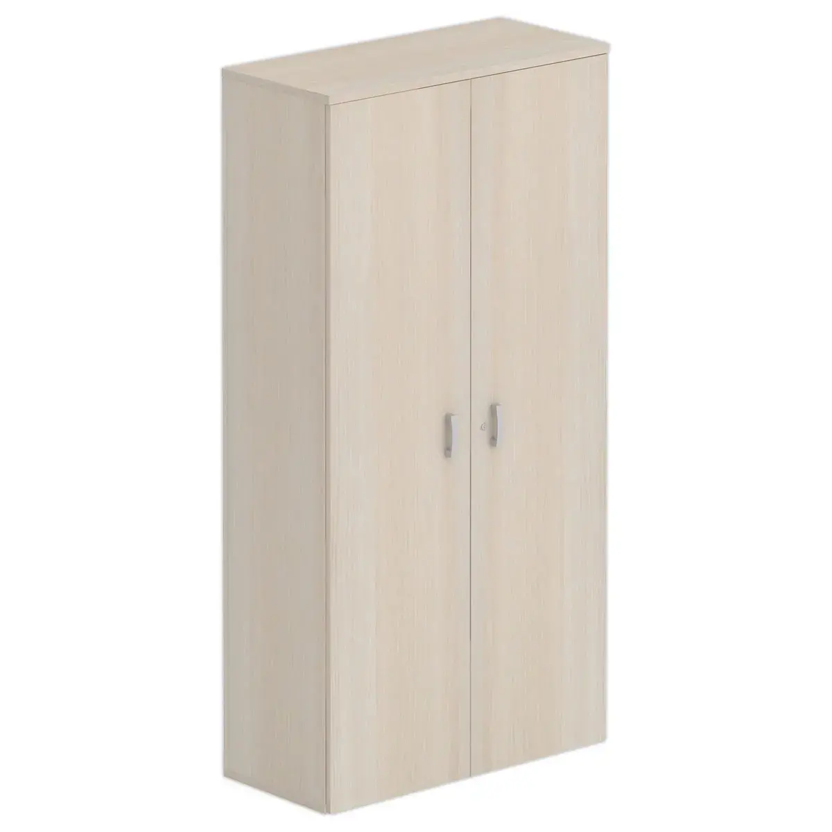 Hoge melamine kast 2 deuren 197x100x42cm acacia