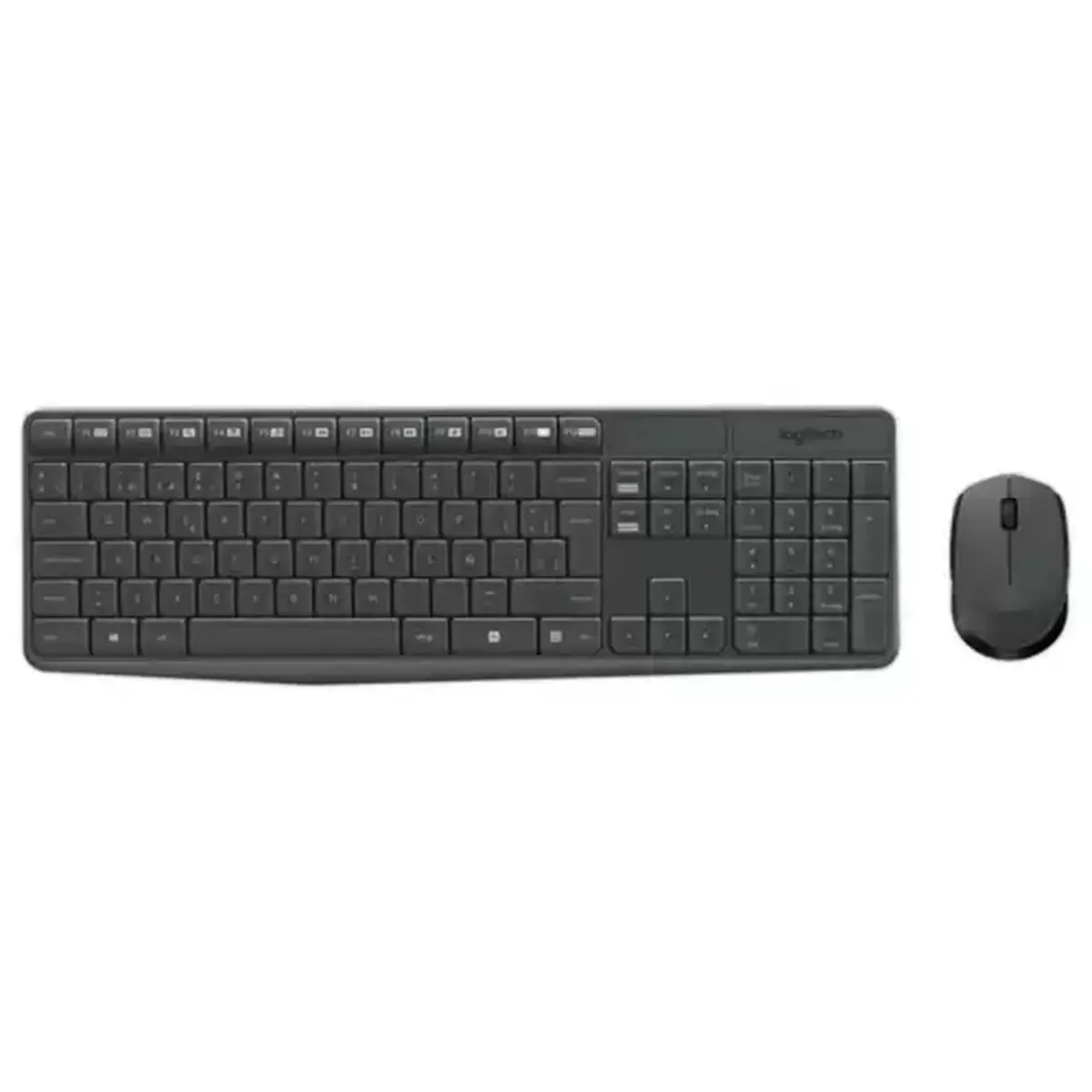 Draadloze toetsenbord- en muisset Logitech MK235 