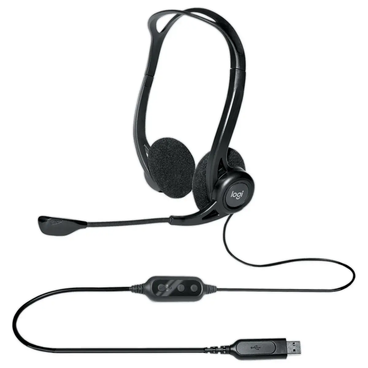 USB bedrade headset Logitech 960