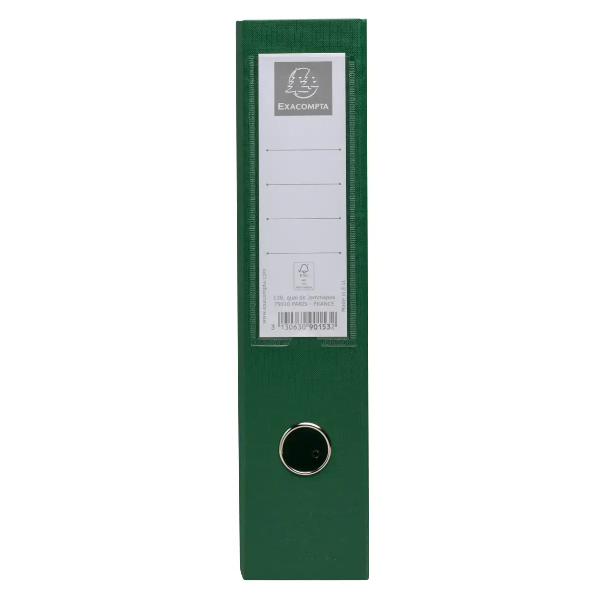 Vouwbare tijdschriftenhouder EXACOMPTA in polypro- Rug 7 cm- groen 