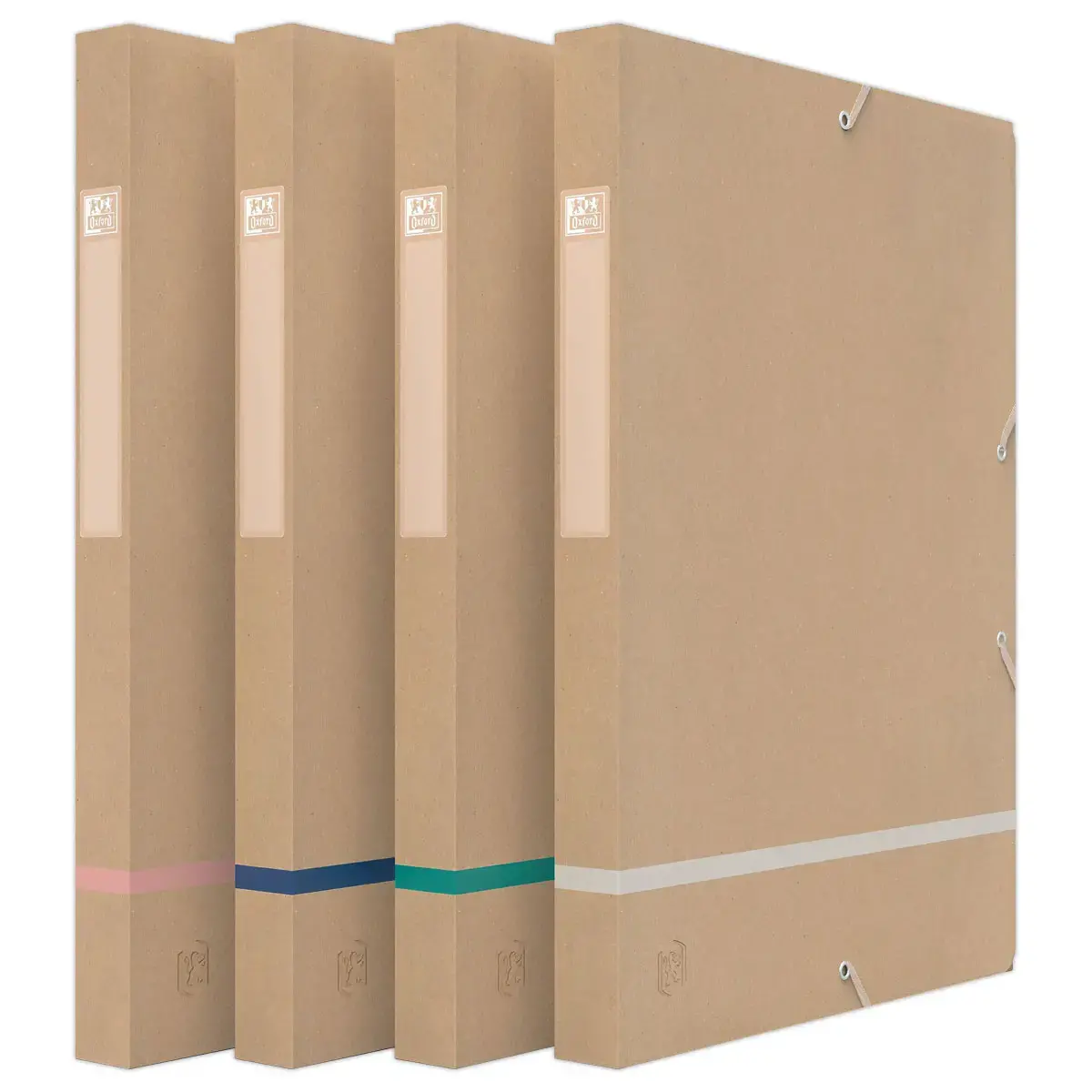 Klasseerdoos Touareg gerecycleerde kaart - rug 2,5 cm - OXFORD