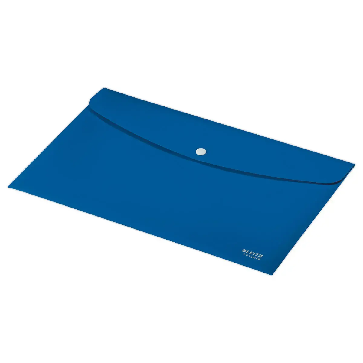 Druksluiter Leitz PP gerecycled A4 blauw