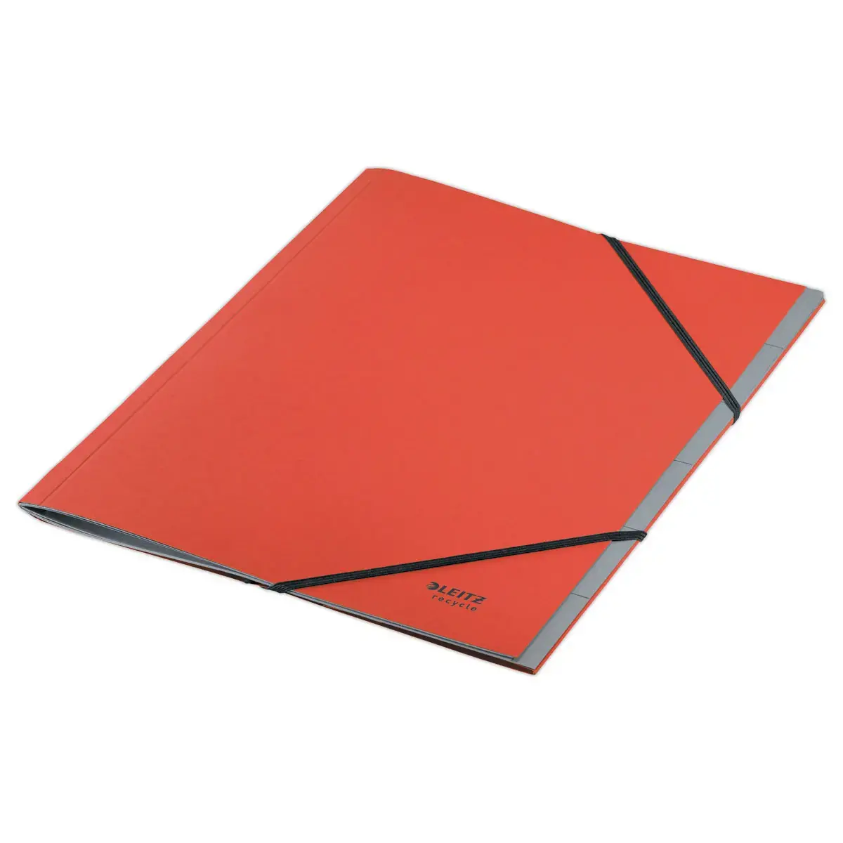 Sorteermap met elastieken - 6 tabbladen- 100% gerecycleerd - Rood - LEITZ 