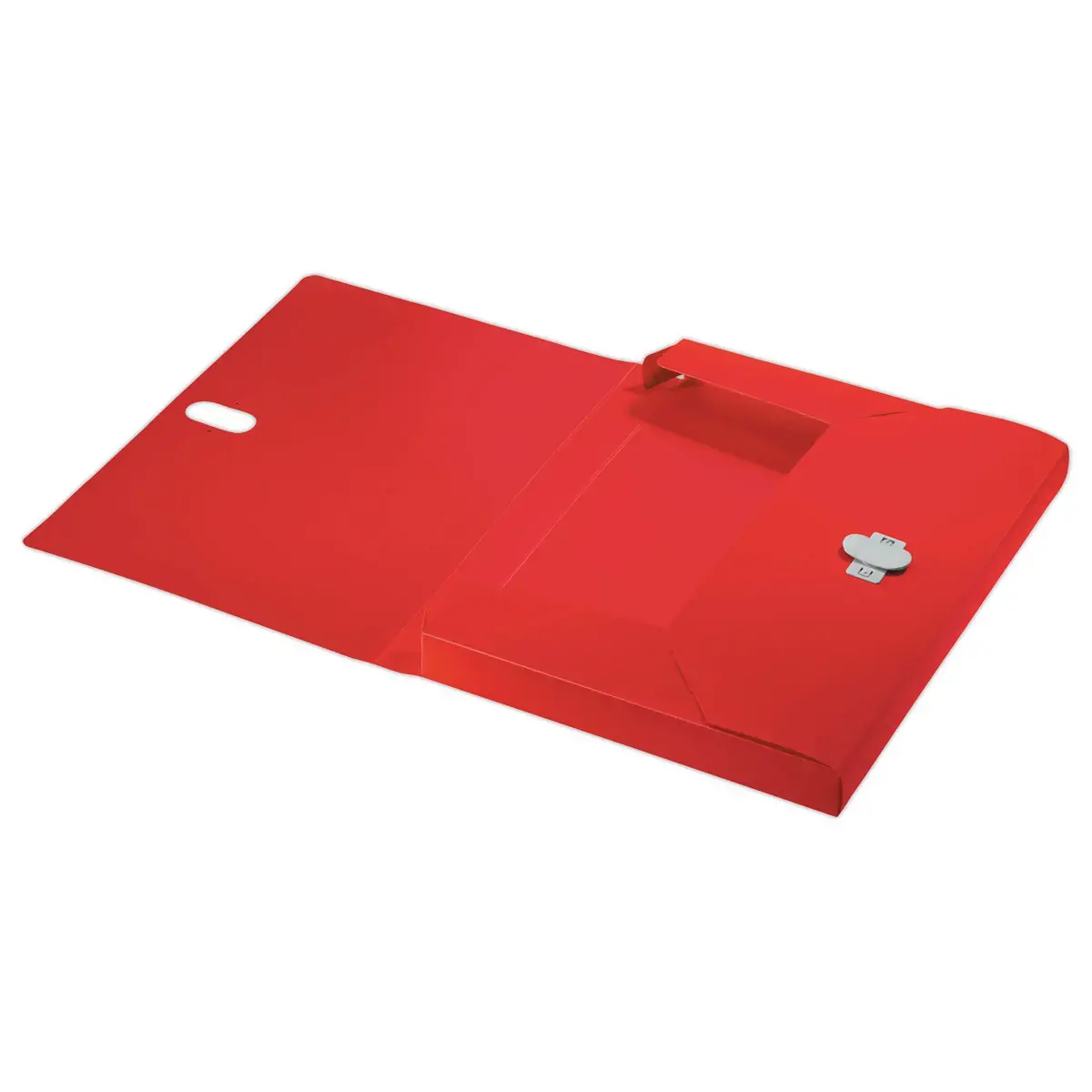 Gerecycleerde klasseerdoos - rood - LEITZ