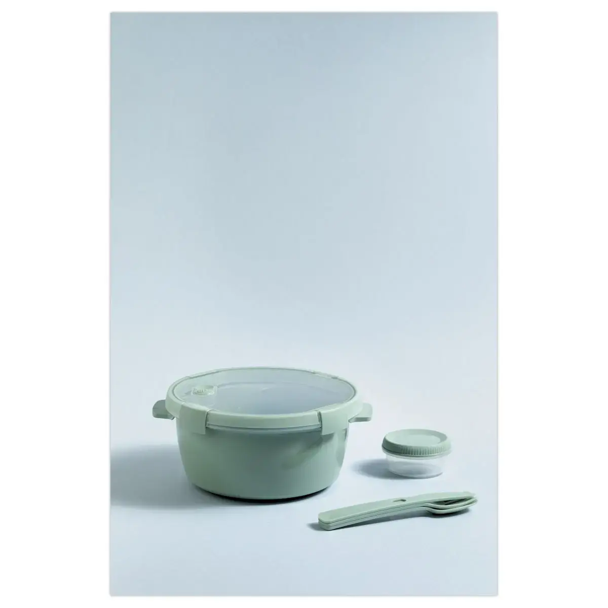 Set van bestek Smart To Go CURVER - groen