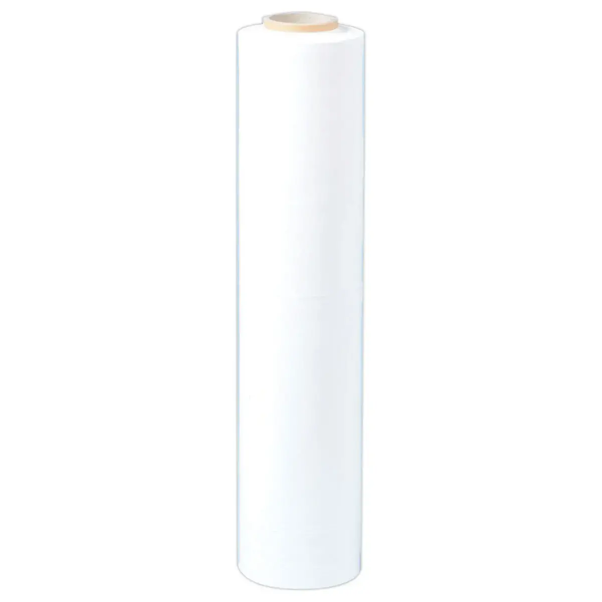 6 handmatige stretchfolie rollen 17µ - 450mm x 270m wit