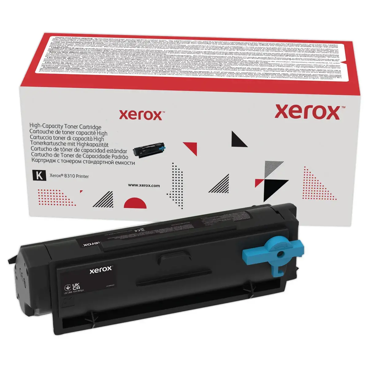 TONER XEROX 006R04377 Zwart 