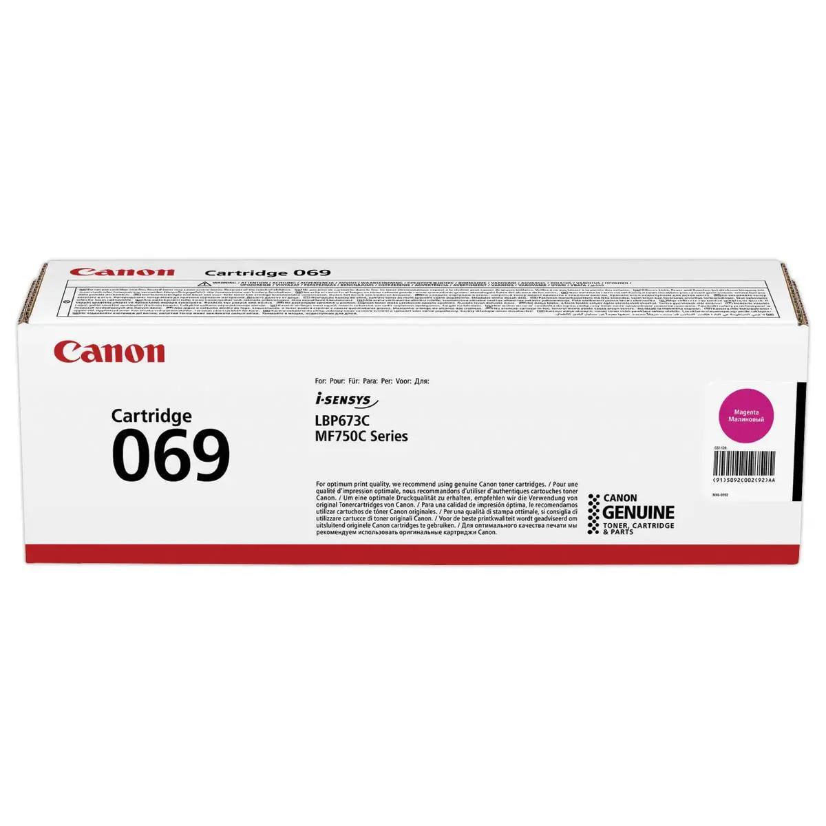 Toner CANON 069 Magenta