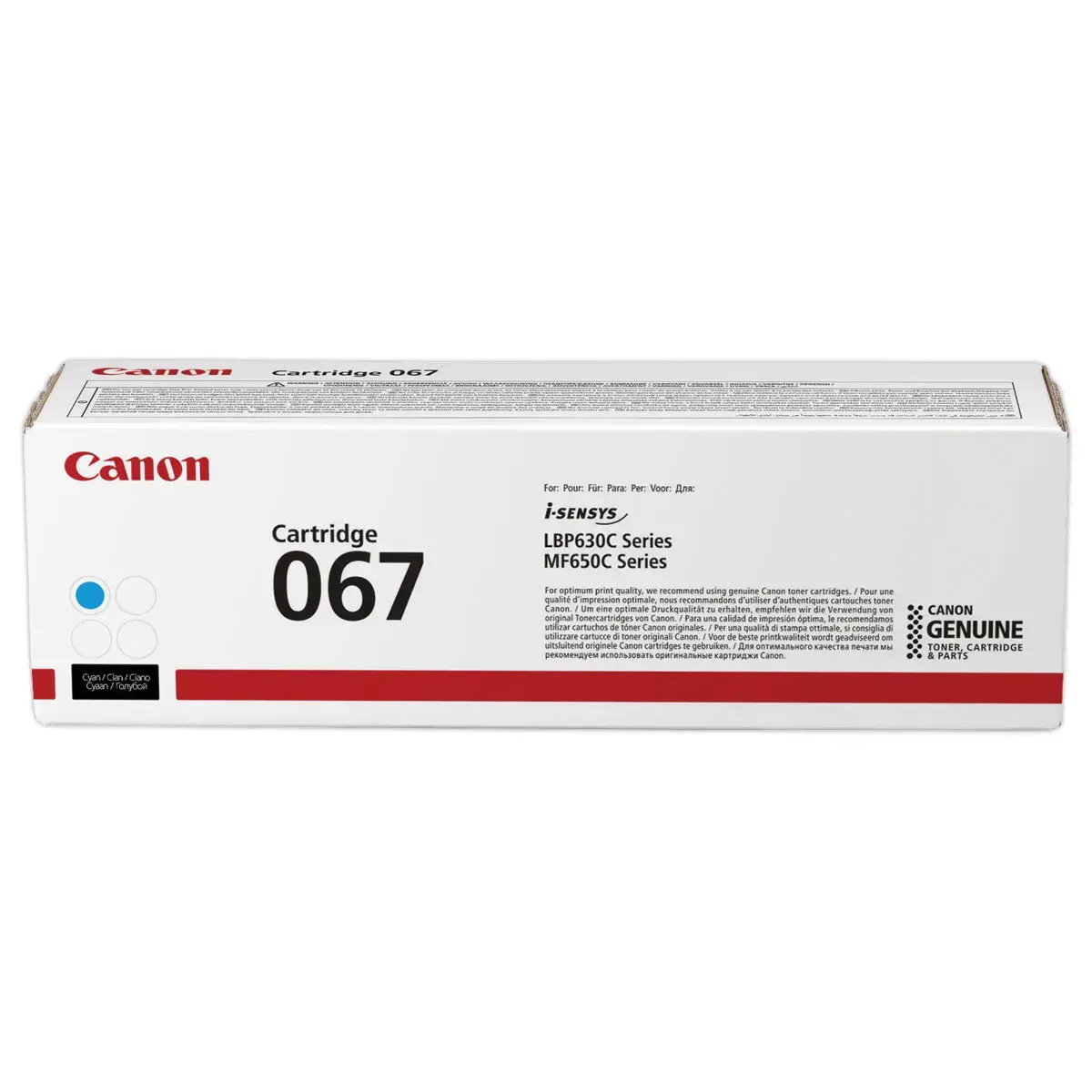 Toner CANON 067 Cyaan