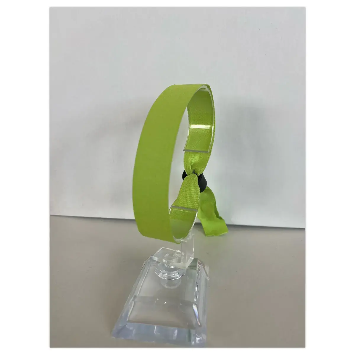 100  groene stoffen armbanden 