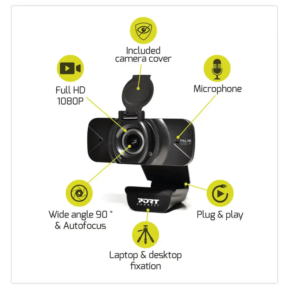 Webcam FULL HD 1080p