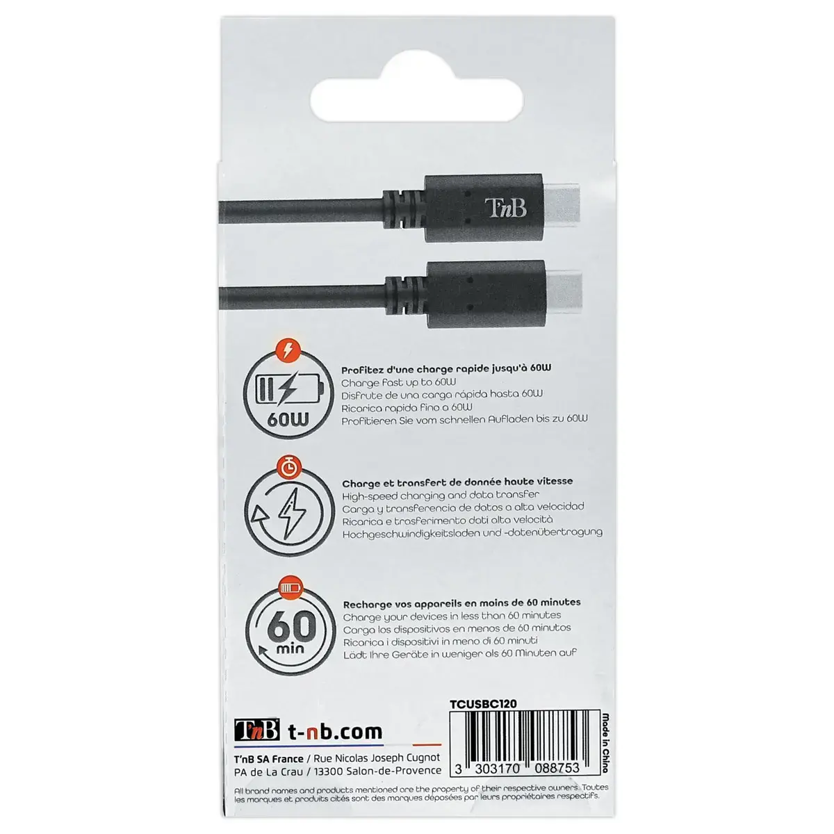 USB-C oplaadkabel USB-C 1 