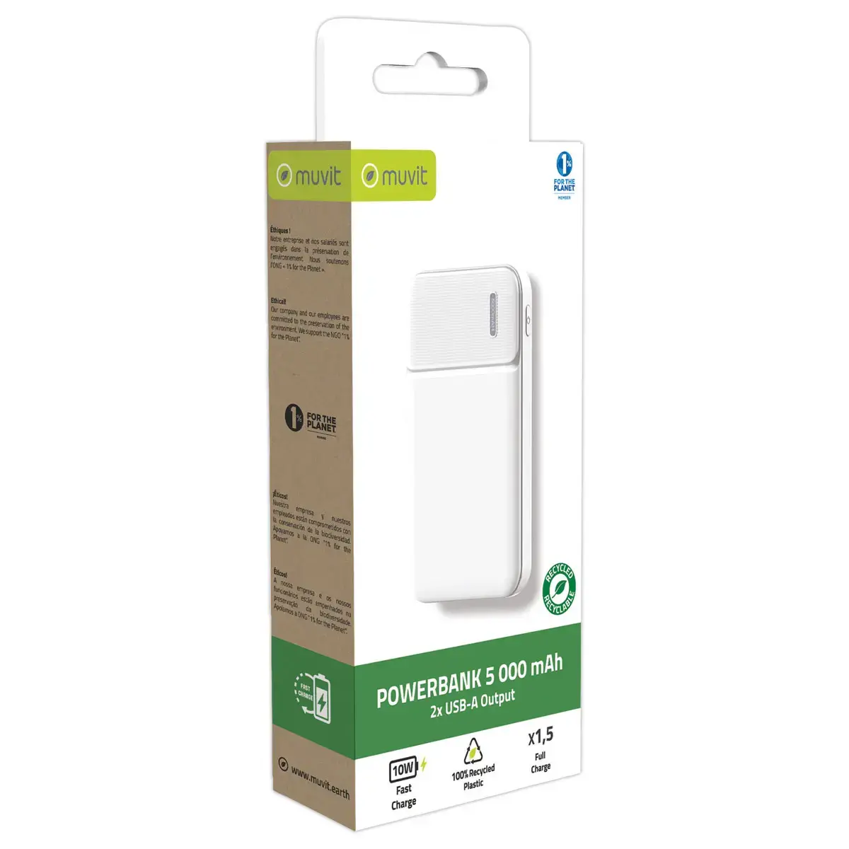 Noodbatterij 5000 MAH