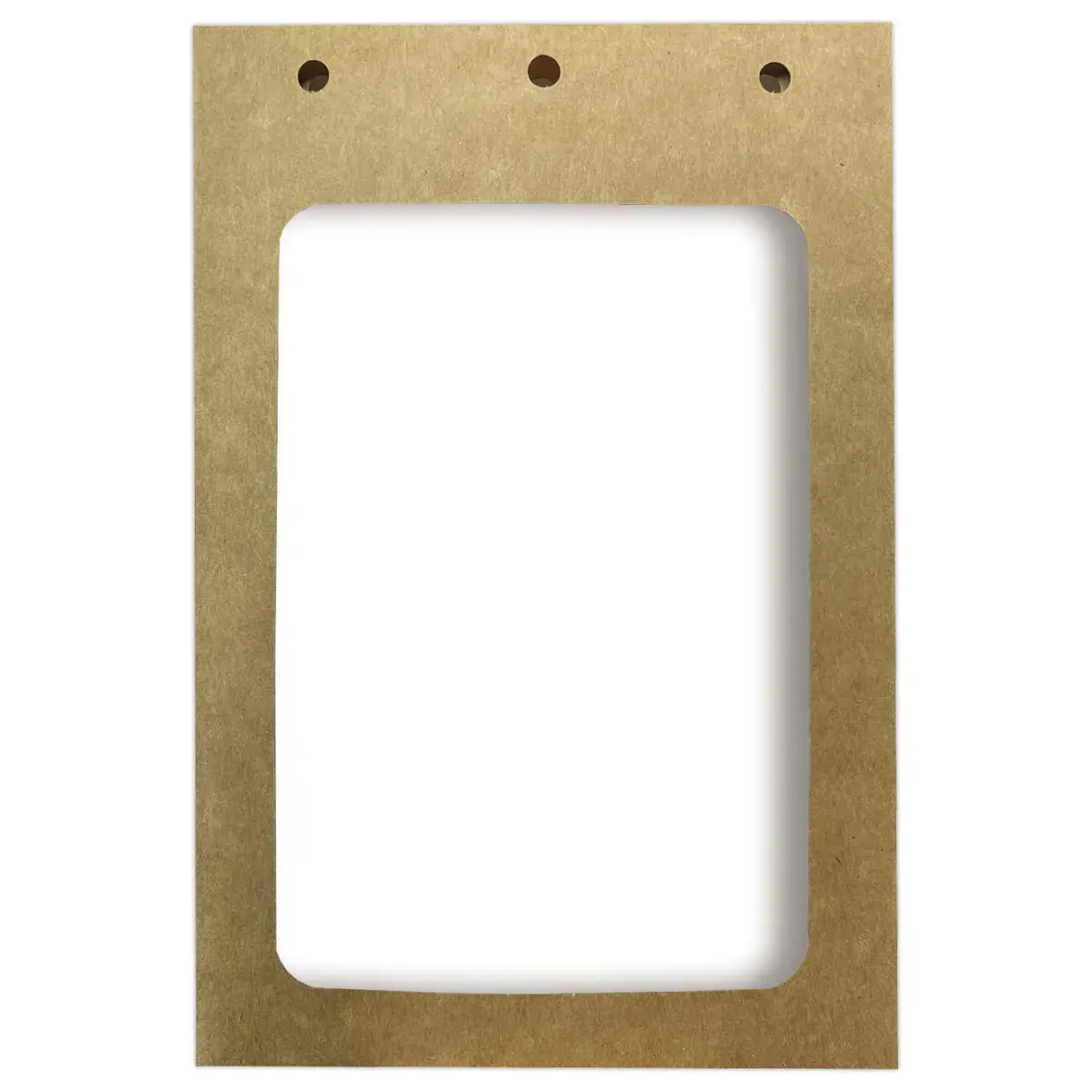 50  Kartonnetjes voor A6-badgehouders 