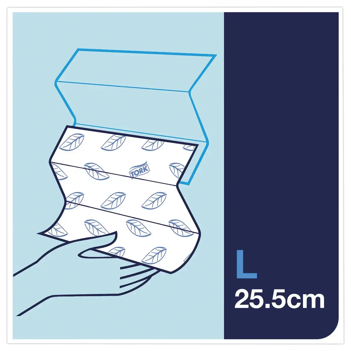 21 Pakken handdoekjes TORK Xpress® H2 - ZH2