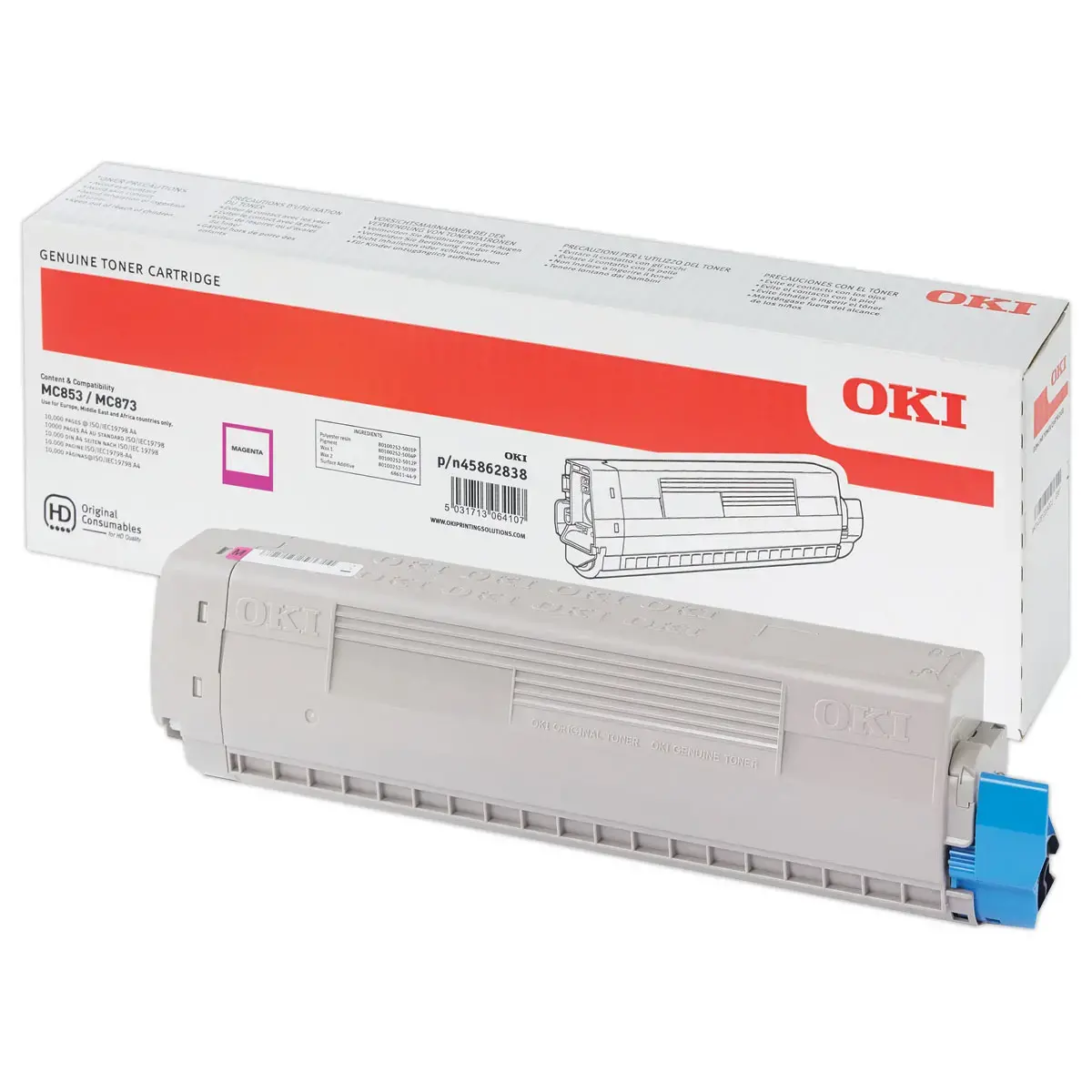 Toner OKI 45862838 - Magenta