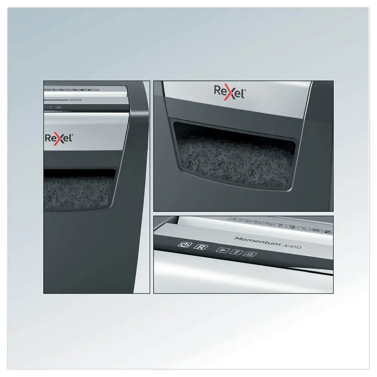 Handmatige papiervernietiger Rexel Momentum X410