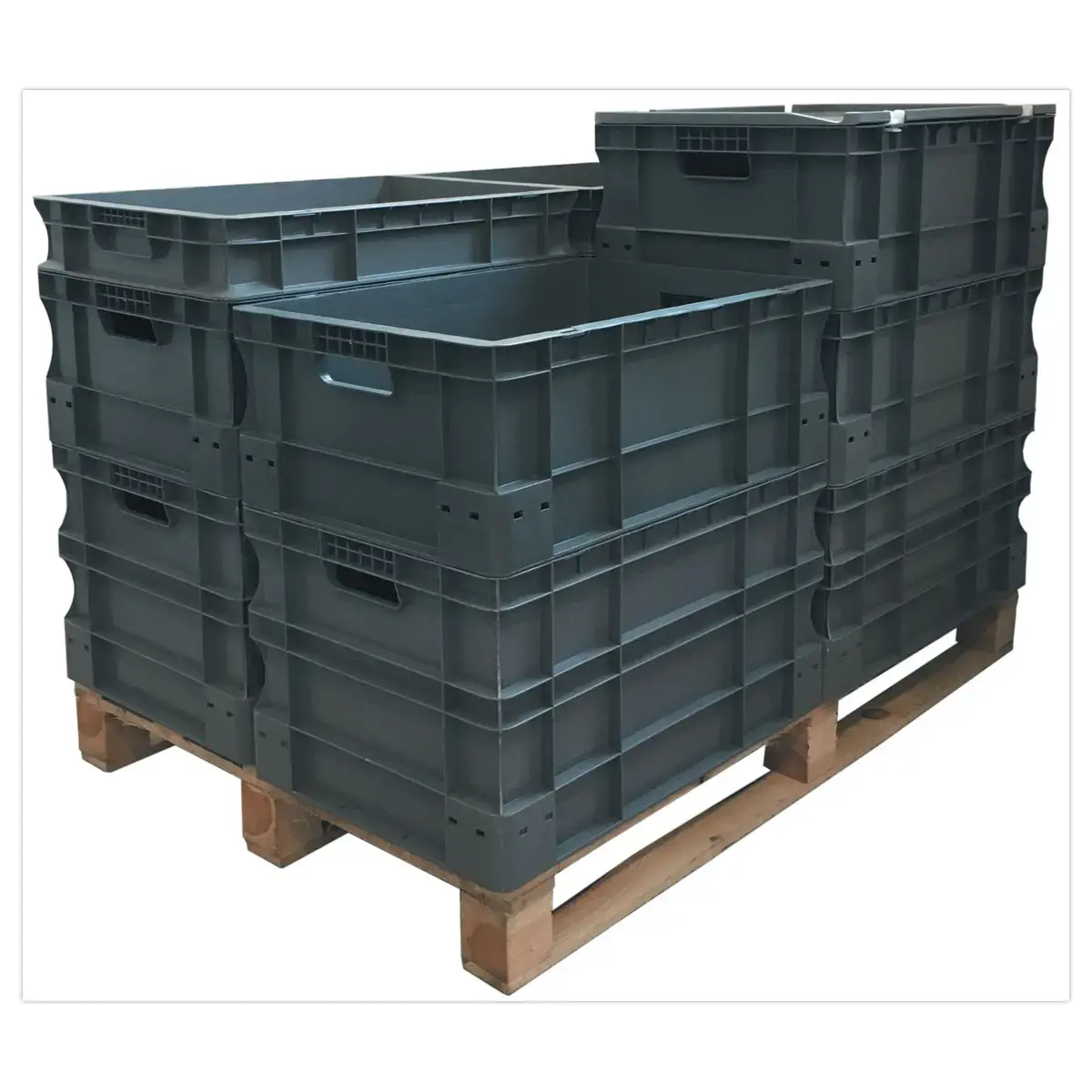 Stapelbare bak Europese norm 45 liter 