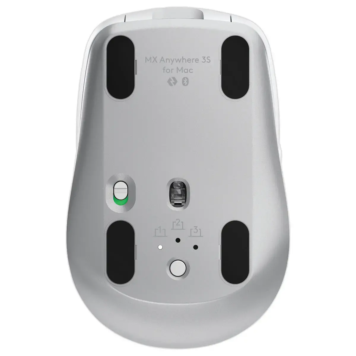 Logitech mx anywhere 3S muis lichtgrijs