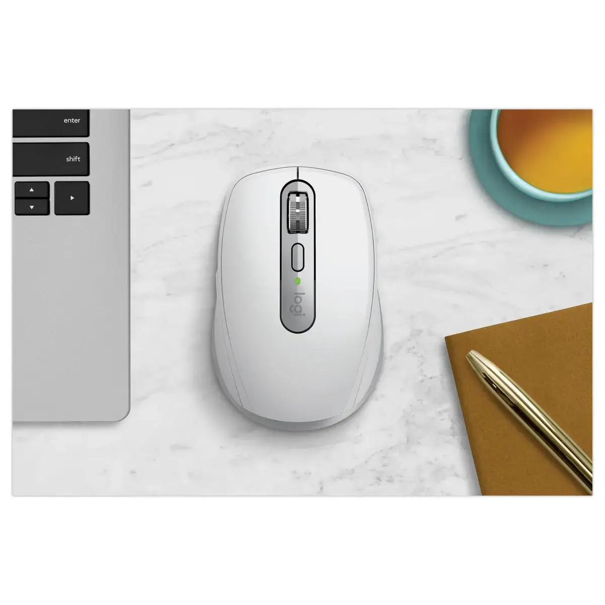 Logitech mx anywhere 3S muis lichtgrijs