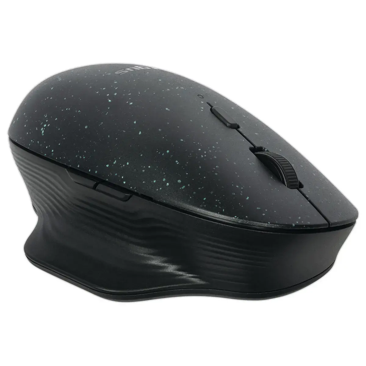 ErgoFlip EcoSmart duurzame ambidextrous muis - Zwart 