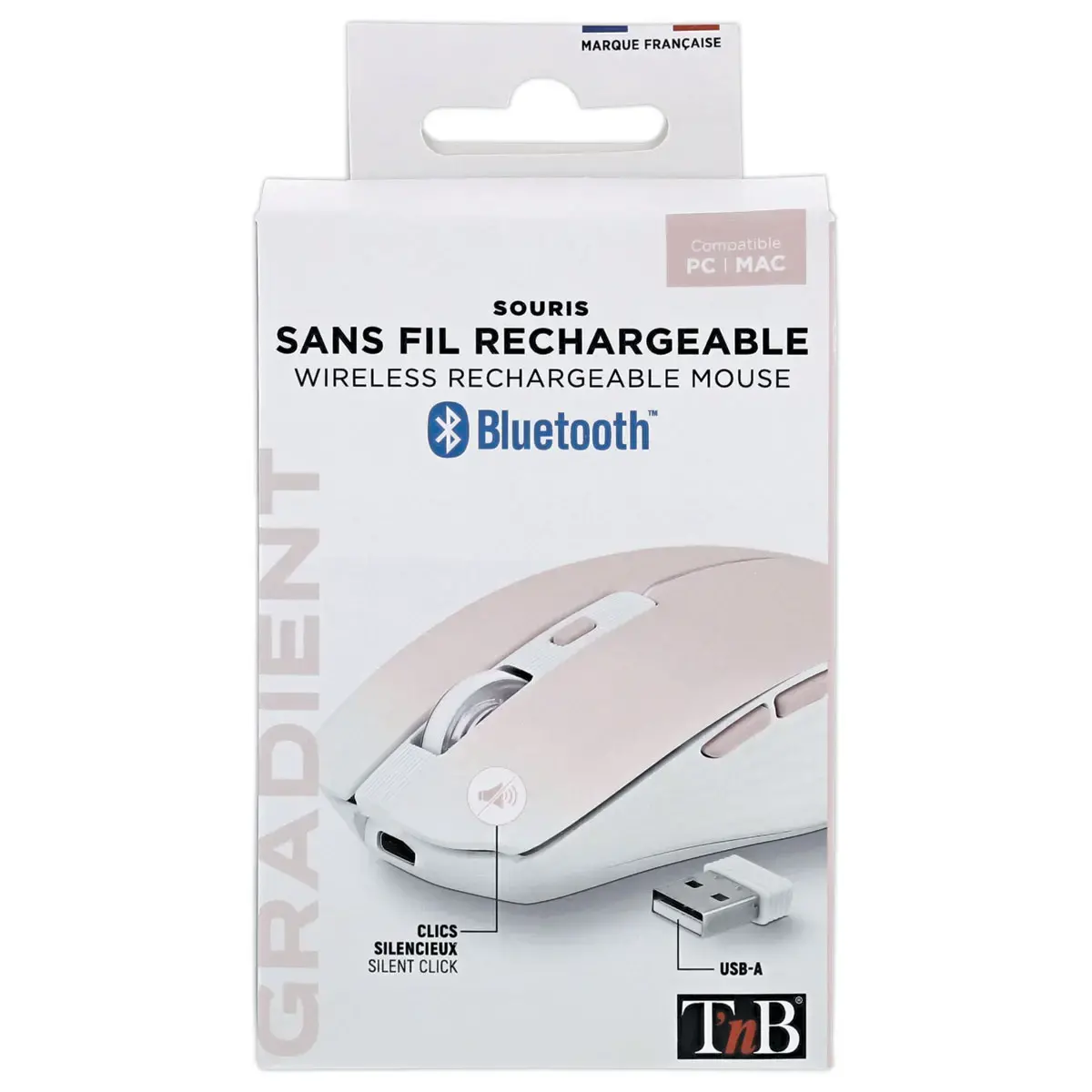 Roze Dual Connect gradient muis