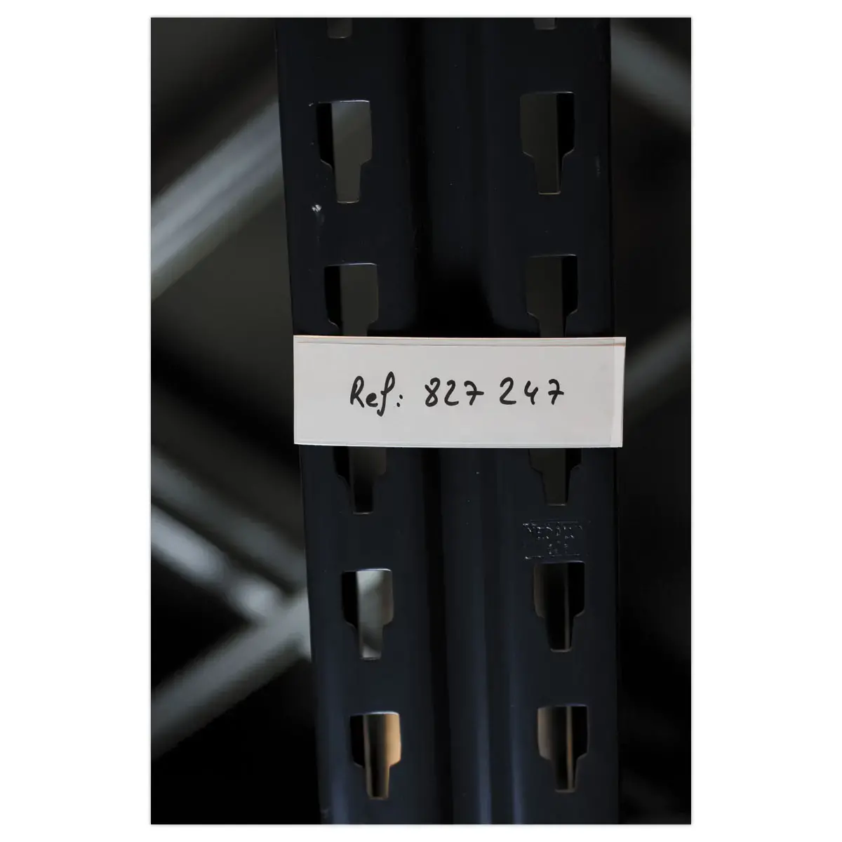 10 deuren met zelfklevende labels