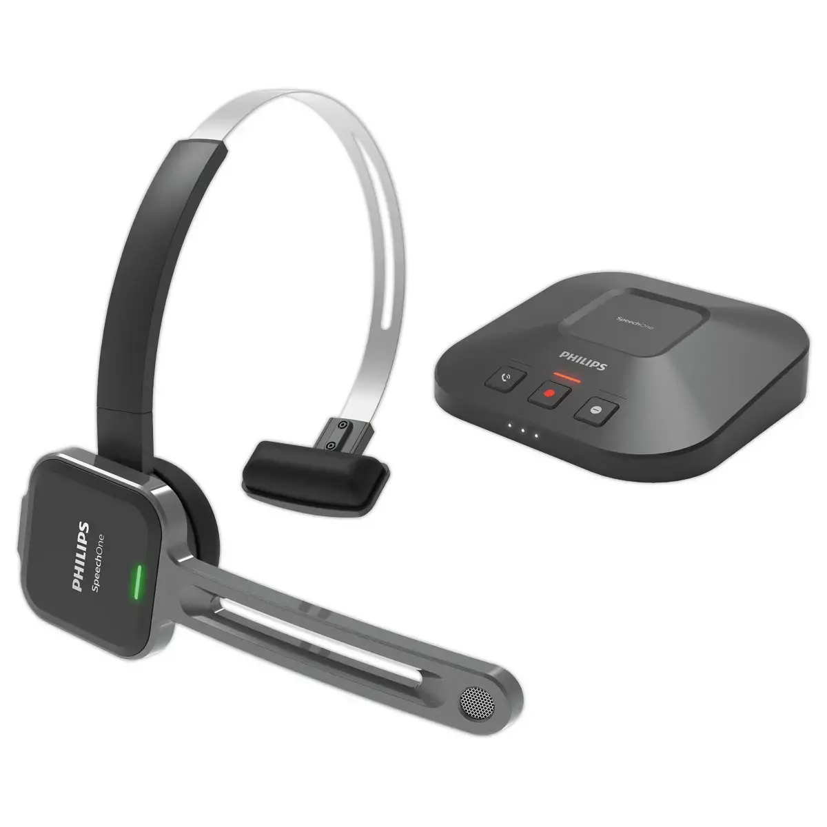 Draadloze dictaphone headset Philips